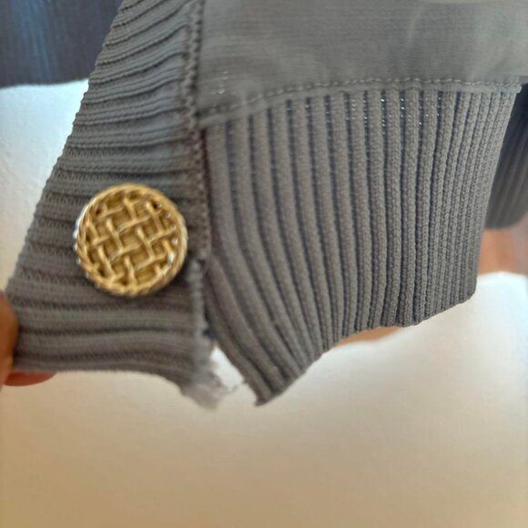 Light Blue Cardigan Long Sleeve - Picture 3 of 4